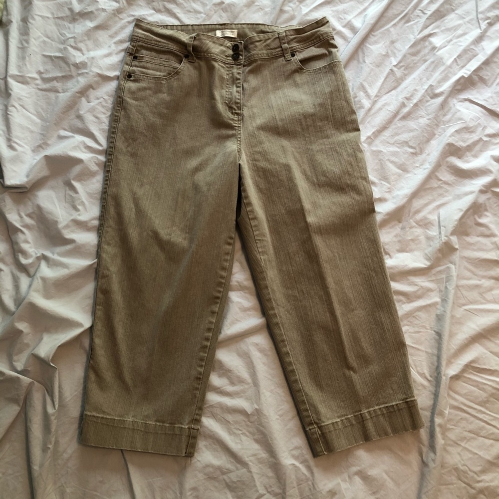 Christopher & Banks Stretch Crop Pants